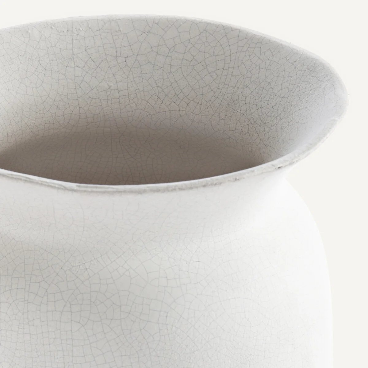 Estre Vase in Cracked Earthenware H46cm – image 4