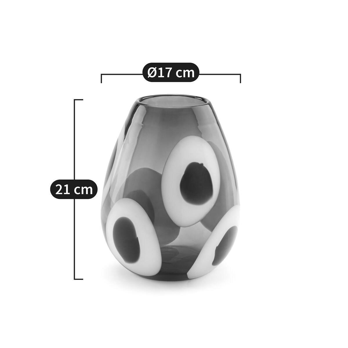 Opla Coloured Transparent Glass Vase – image 12