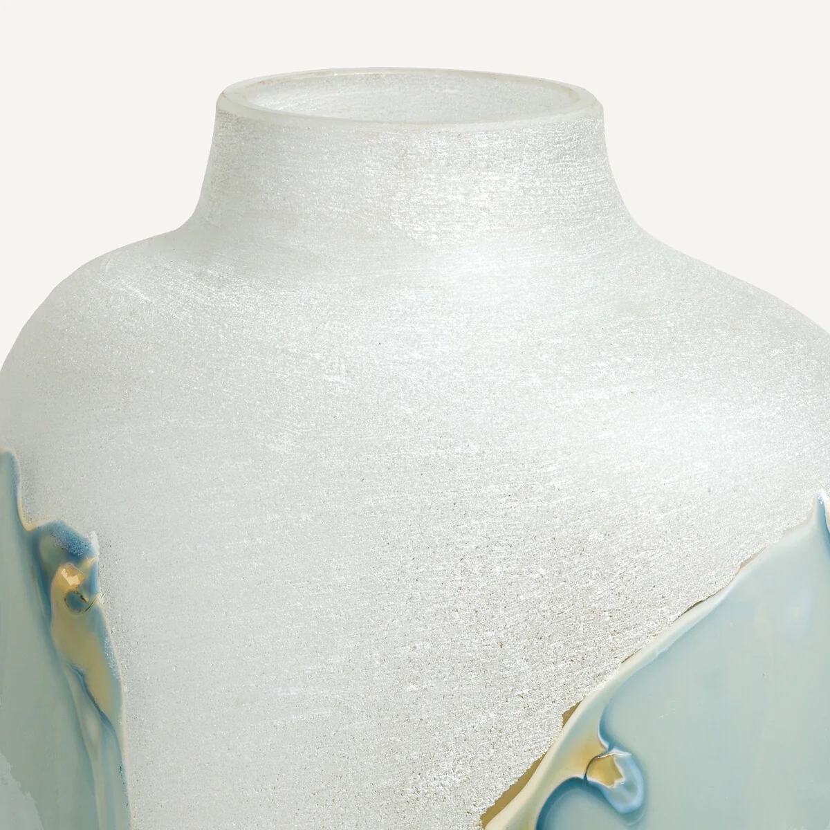 Laga Hand-Blown Glass Vase, H28cm – image 3