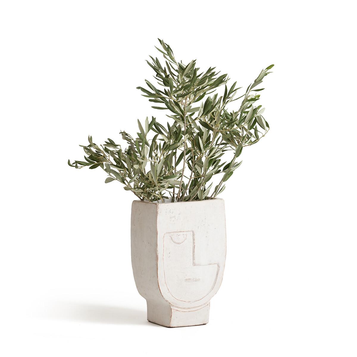 Atali Small Face Terracotta Vase – image 4