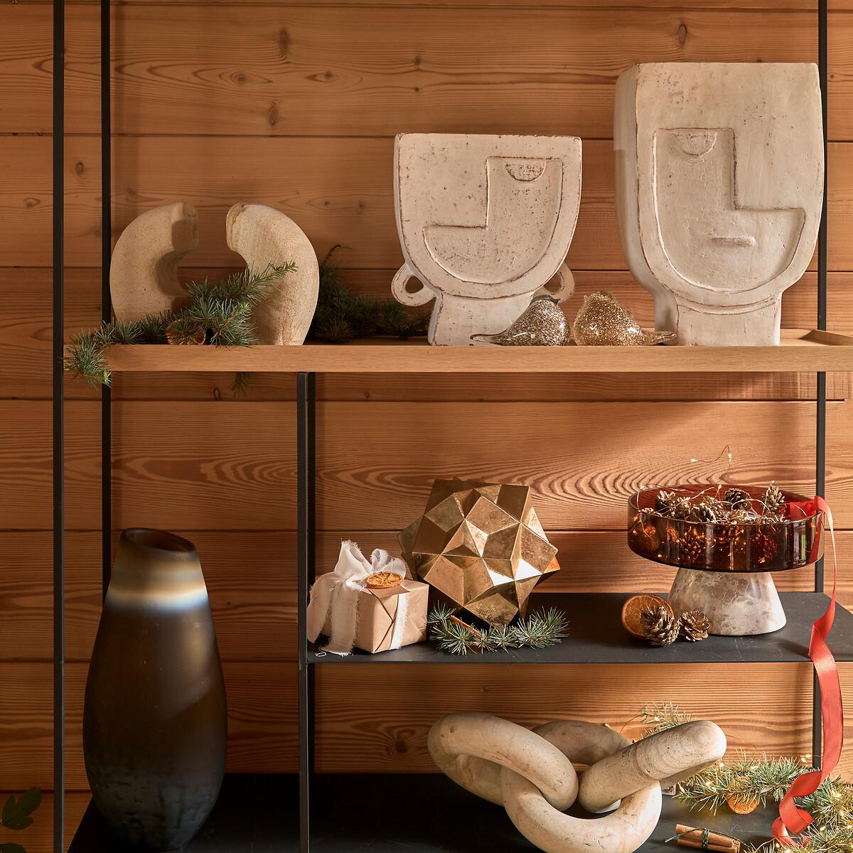 Atali Small Face Terracotta Vase – image 10