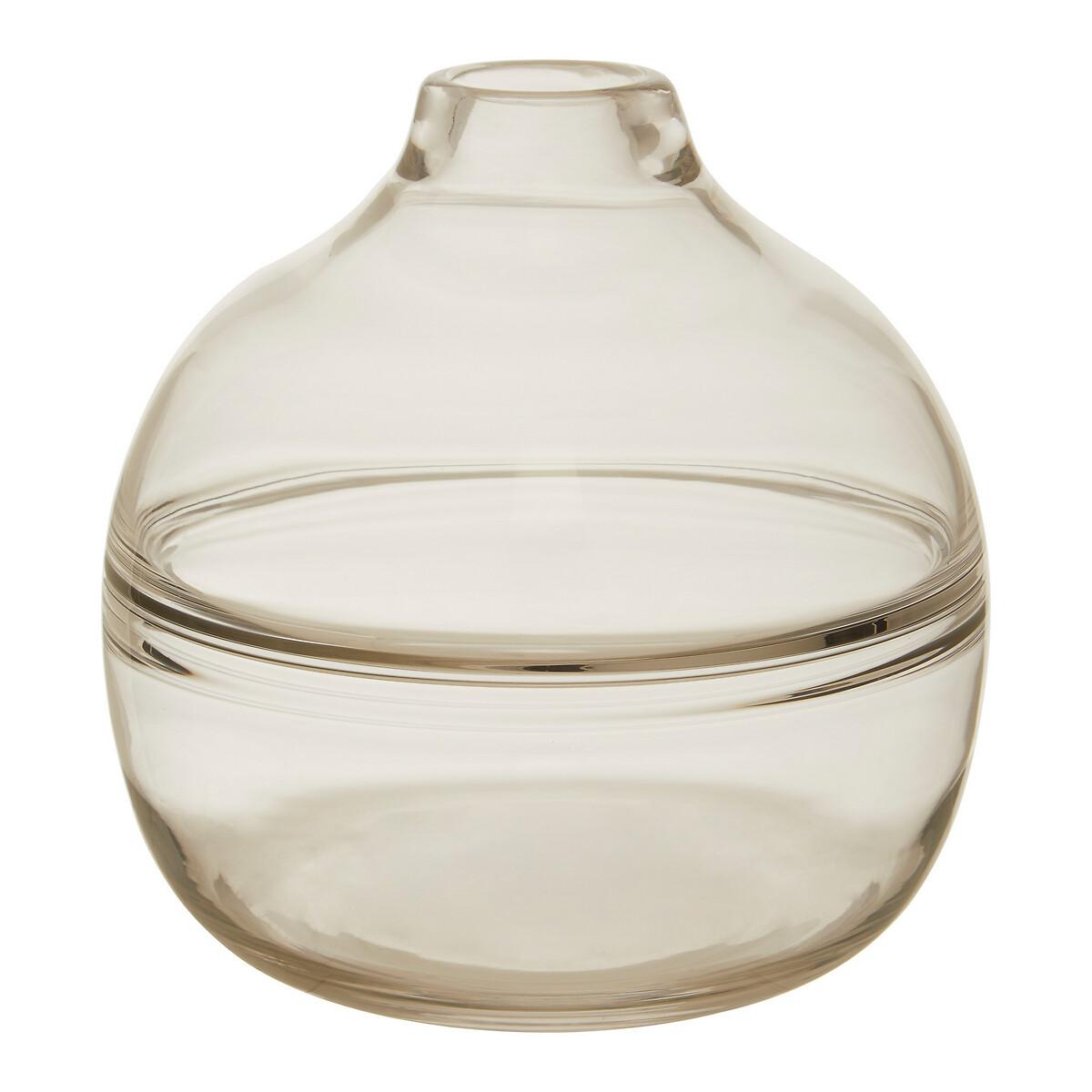 20cm Clear Glass Vase – image 2