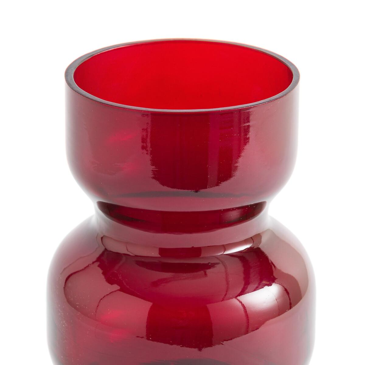 Veranna 30cm High Coloured Glass Vase – image 2