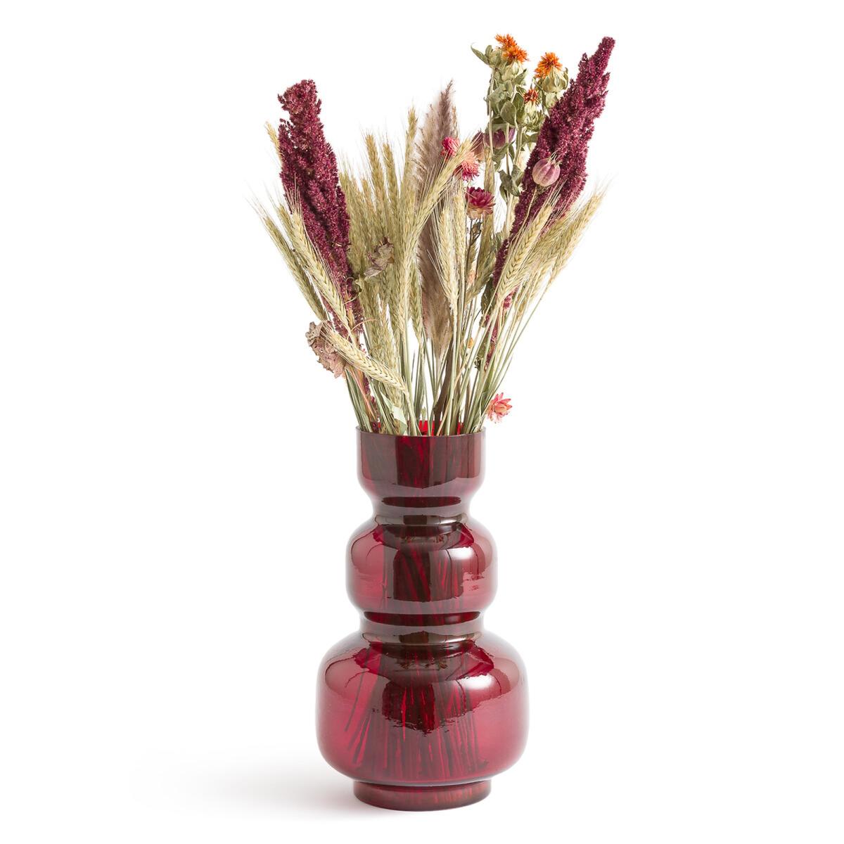 Veranna 30cm High Coloured Glass Vase – image 3