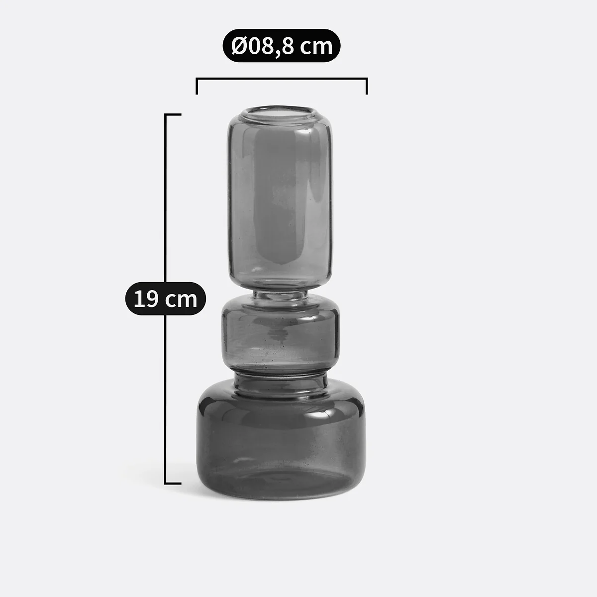 Oryo 19cm High Glass Vase – image 3
