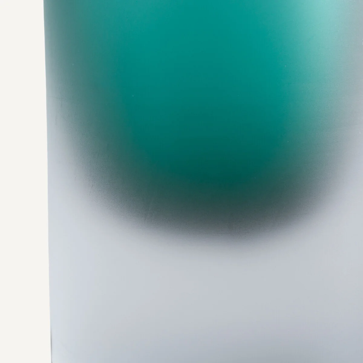 Audran Frosted Blown Glass Vase, Height 28cm – image 4