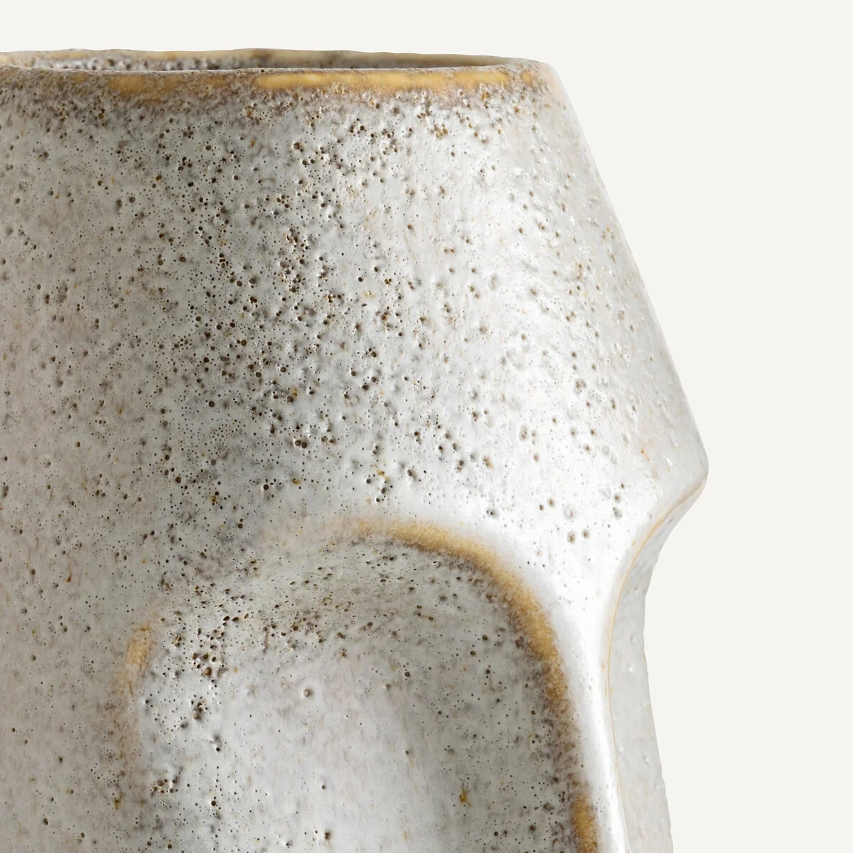 Oro 23.5cm High Enamelled Stoneware Vase – image 3