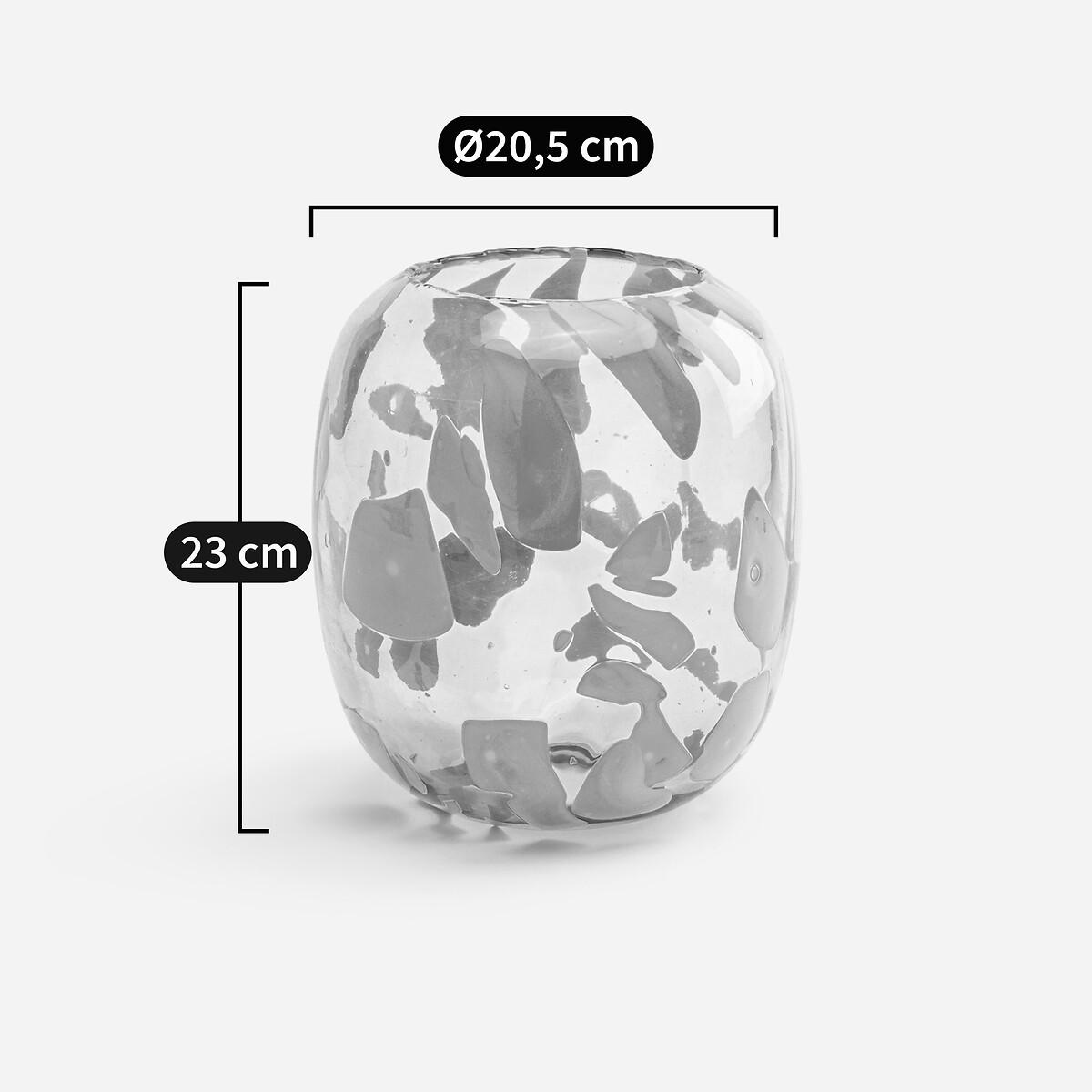 Seventi Hand-Blown Glass Vase, H23cm – image 6