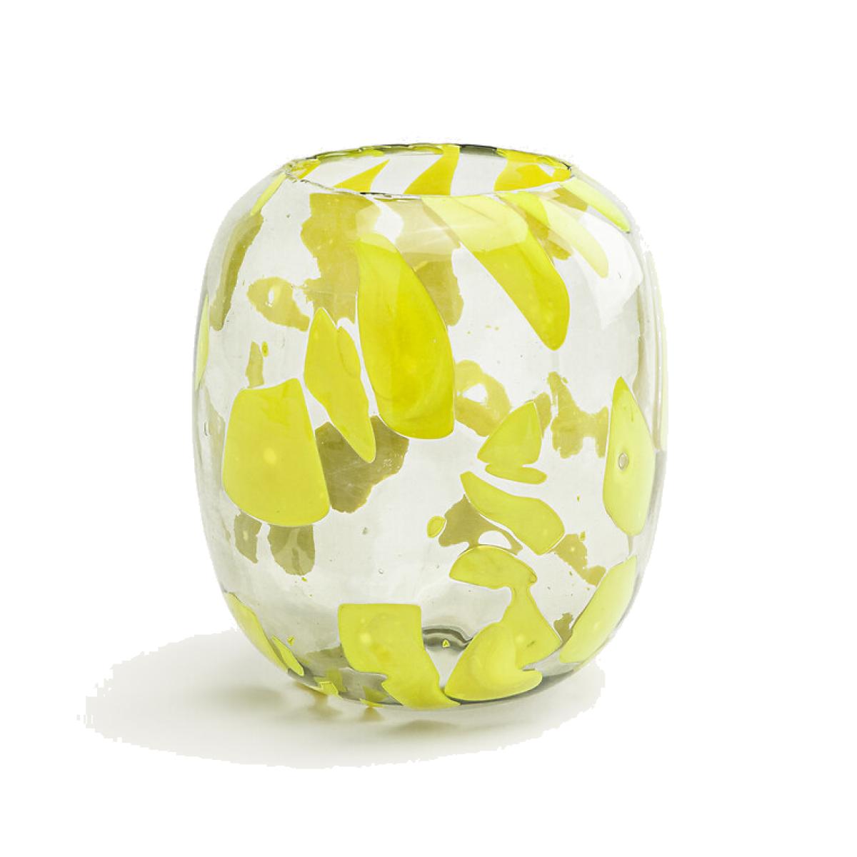 Seventi Hand-Blown Glass Vase, H23cm – image 1