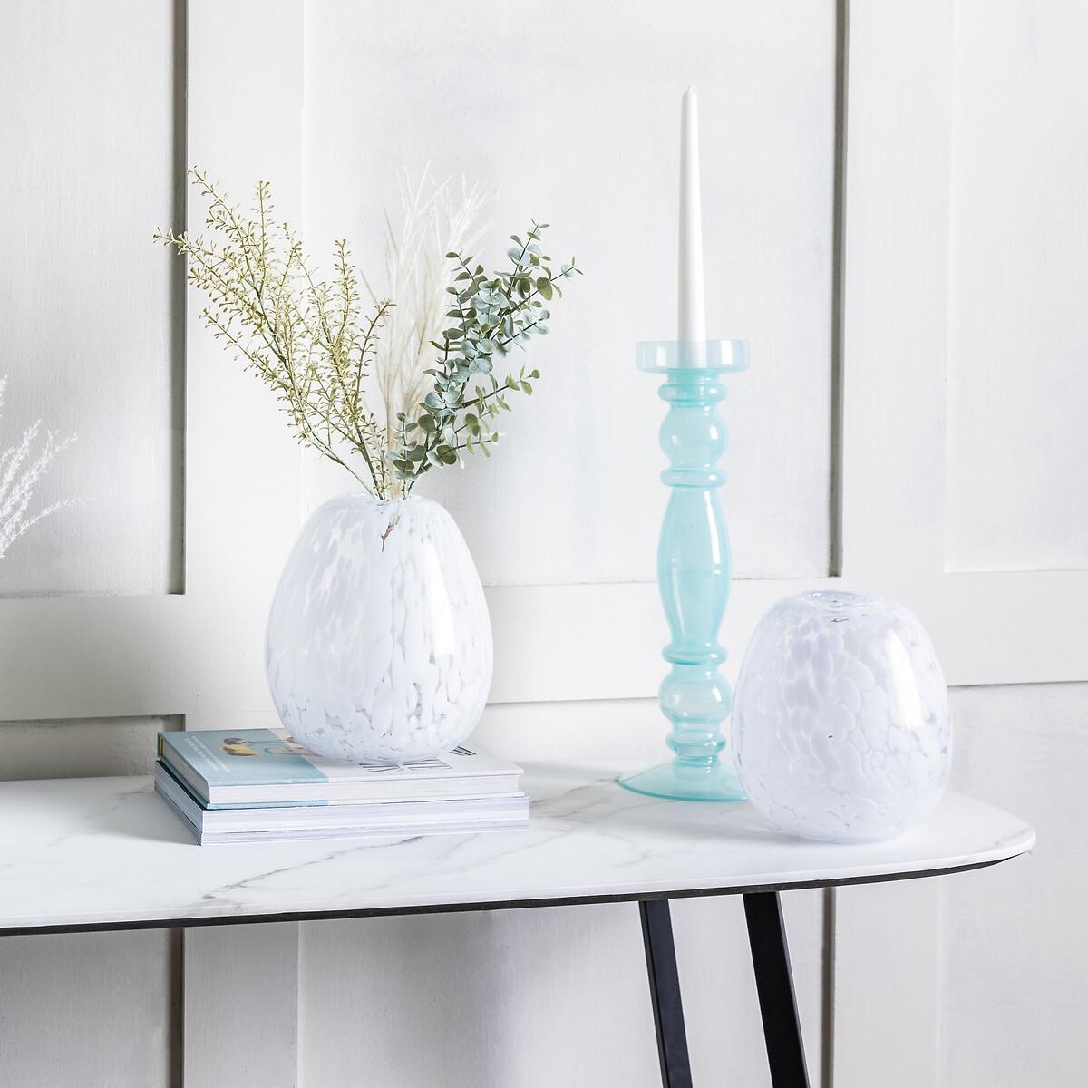 17cm Macon Clear White Speckle Vase – image 2