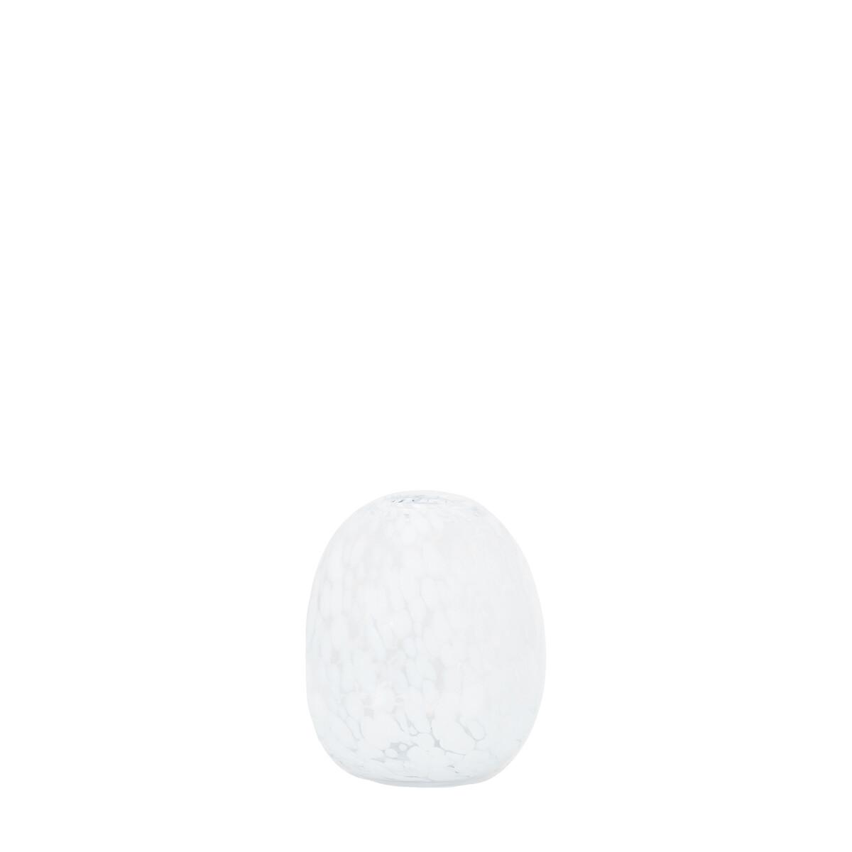 17cm Macon Clear White Speckle Vase – image 3