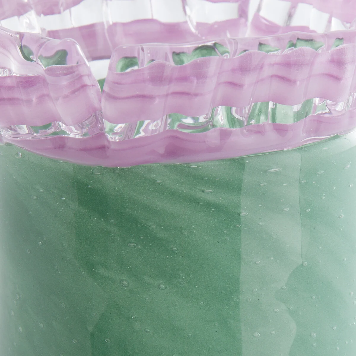 Eloria Chiselled Glass Vase H13cm – image 4