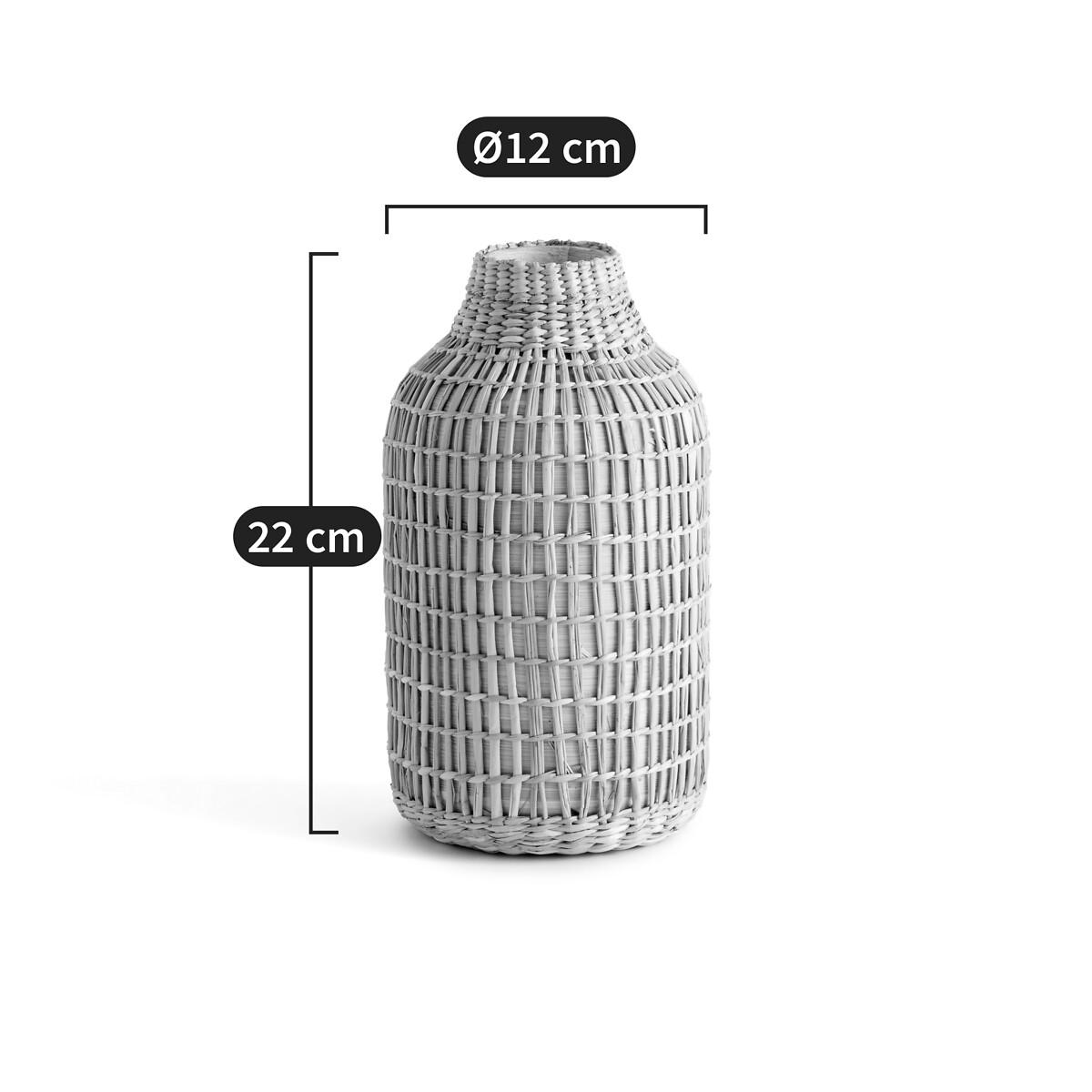 Plooming H22cm Decorative Bamboo Vase – image 5
