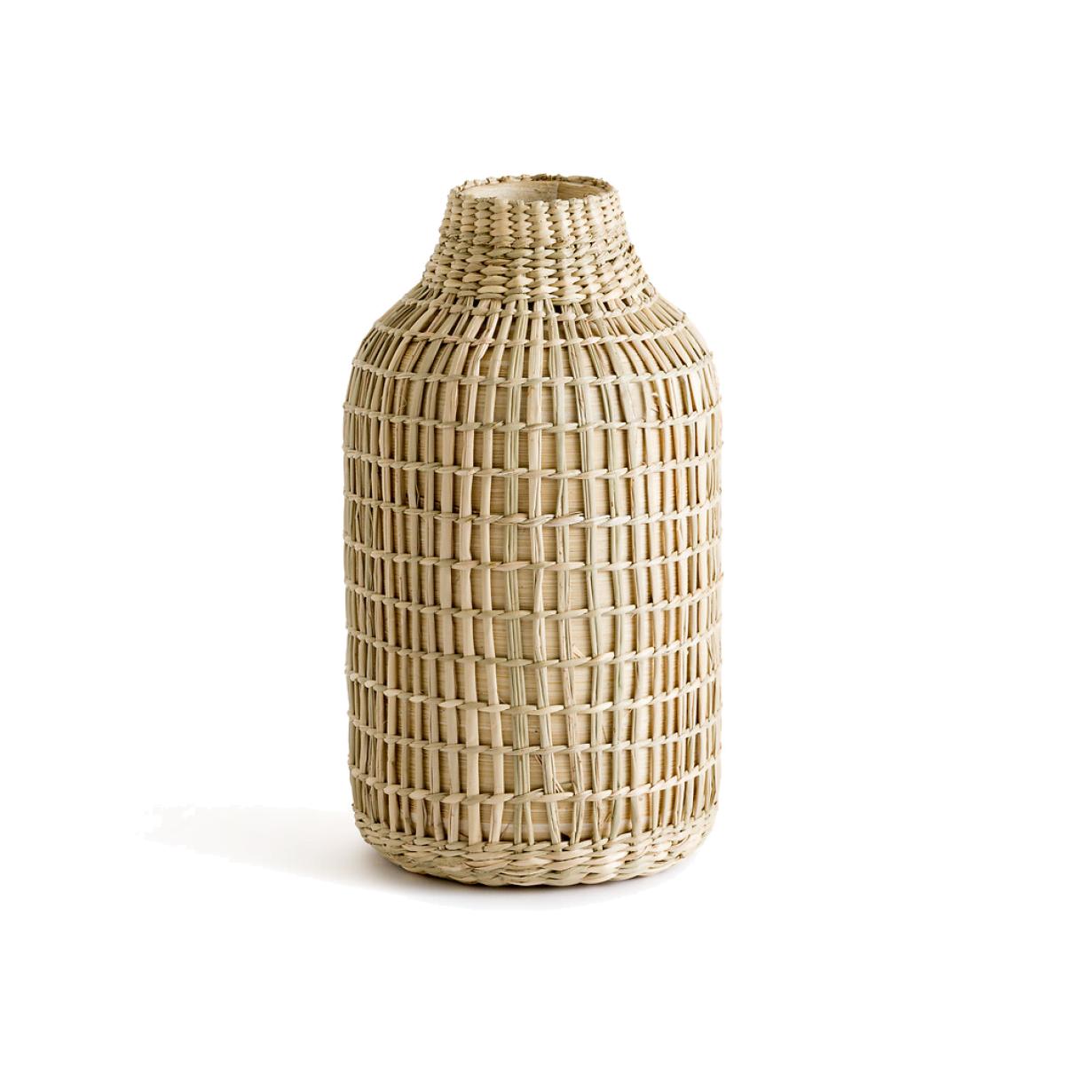 Plooming H22cm Decorative Bamboo Vase – image 1