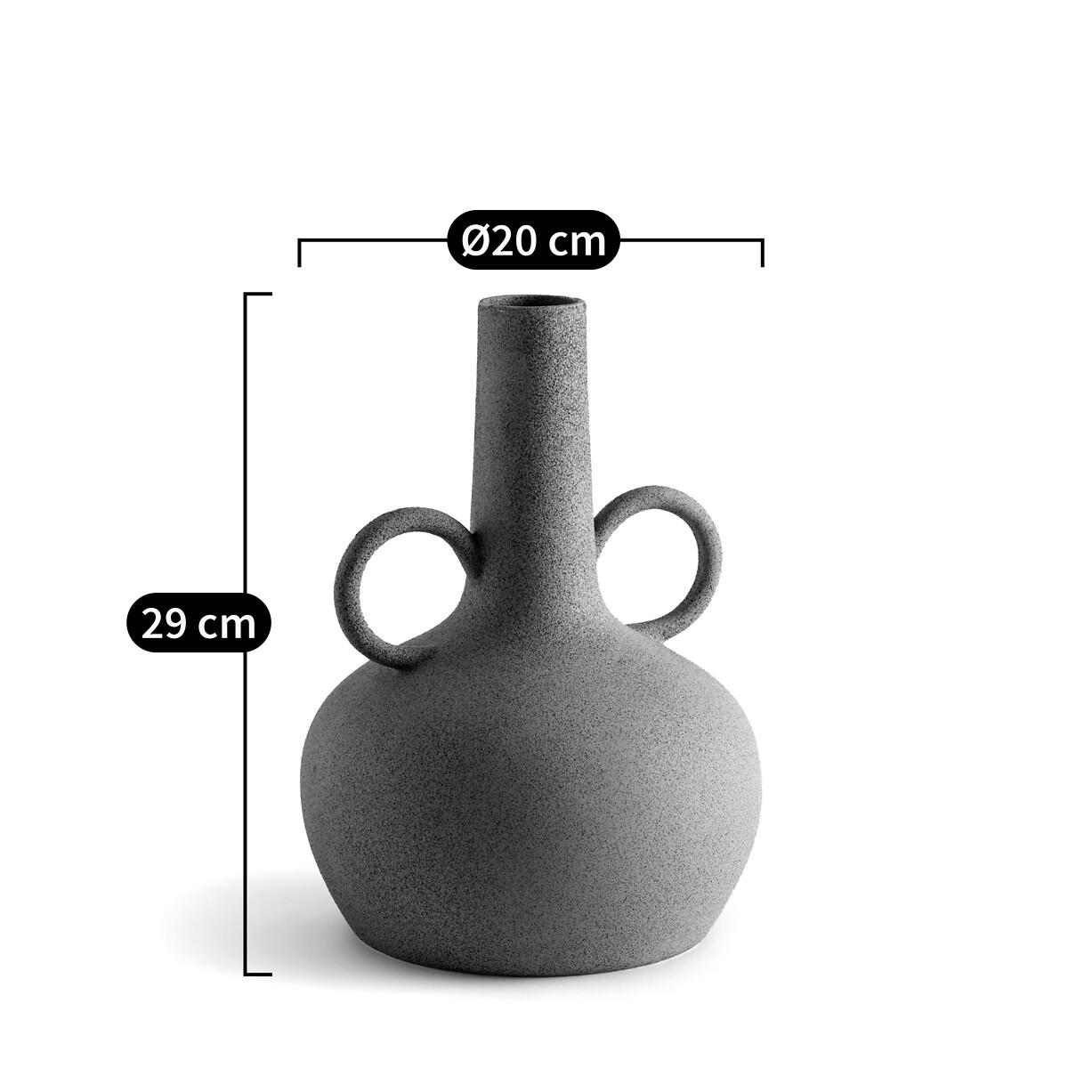 Kuza Ceramic Amphora Vase, H29cm – image 10