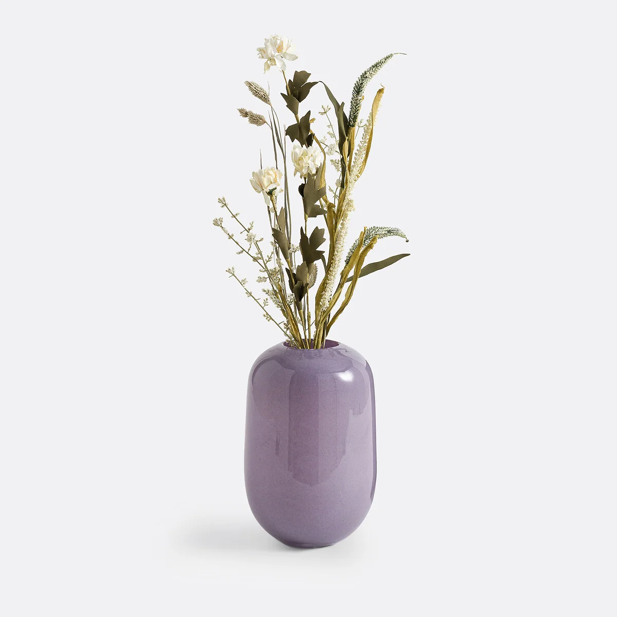 Iva 23.5cm High Rounded Glass Vase – image 3