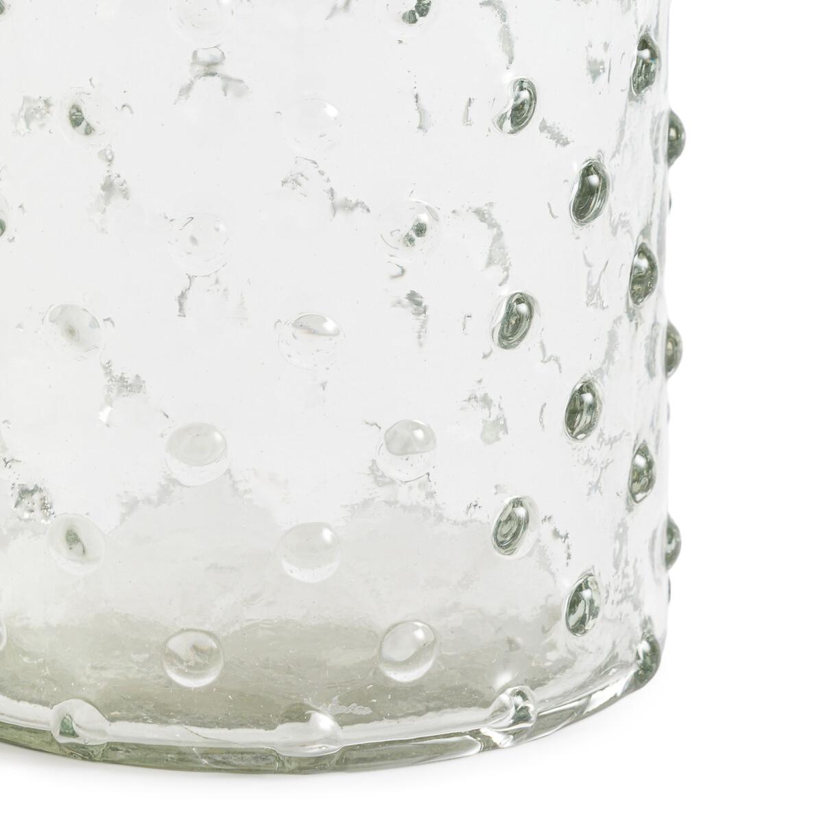 Bolona 22cm High Transparent Glass Vase – image 2