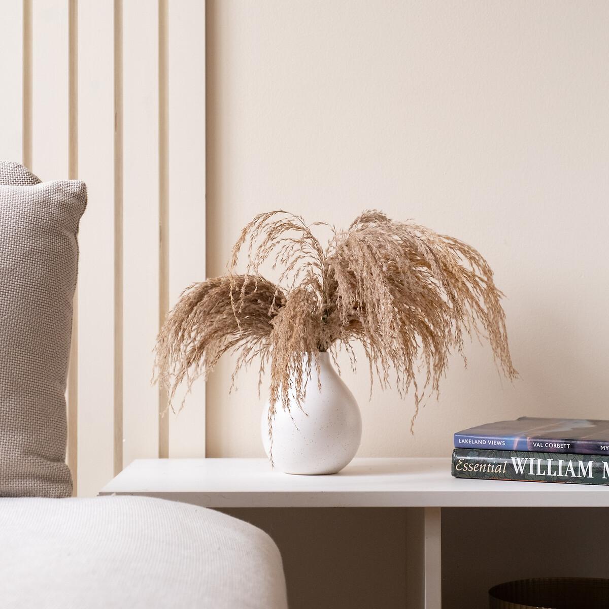 Pampas in White Vase – image 2