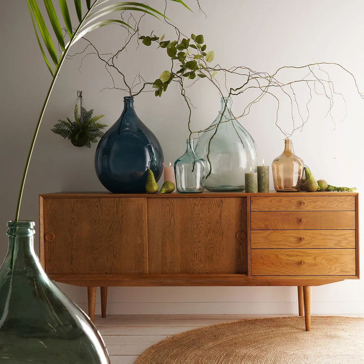 Izolia Dame-Jeanne Glass Vase – image 3