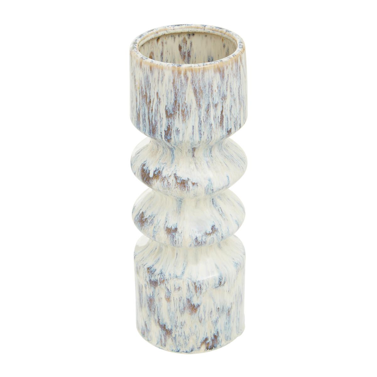 30cm Beige Speckled Stone Vase – image 2