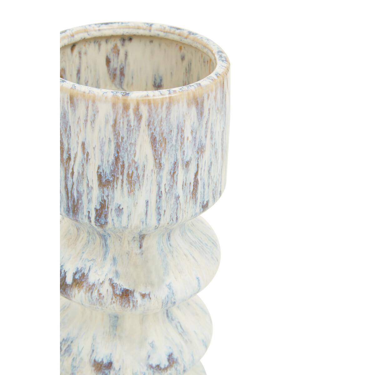 30cm Beige Speckled Stone Vase – image 3
