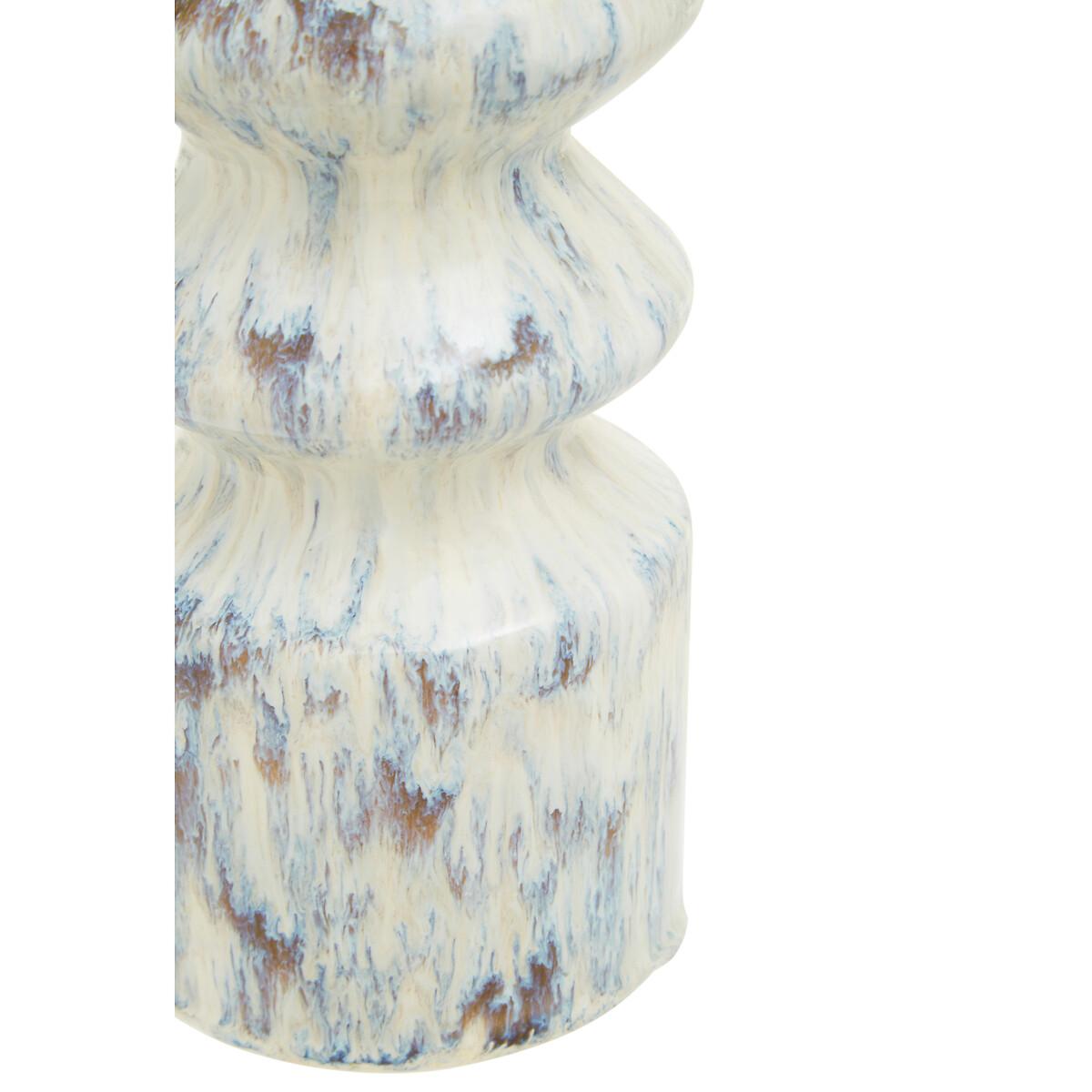 30cm Beige Speckled Stone Vase – image 4