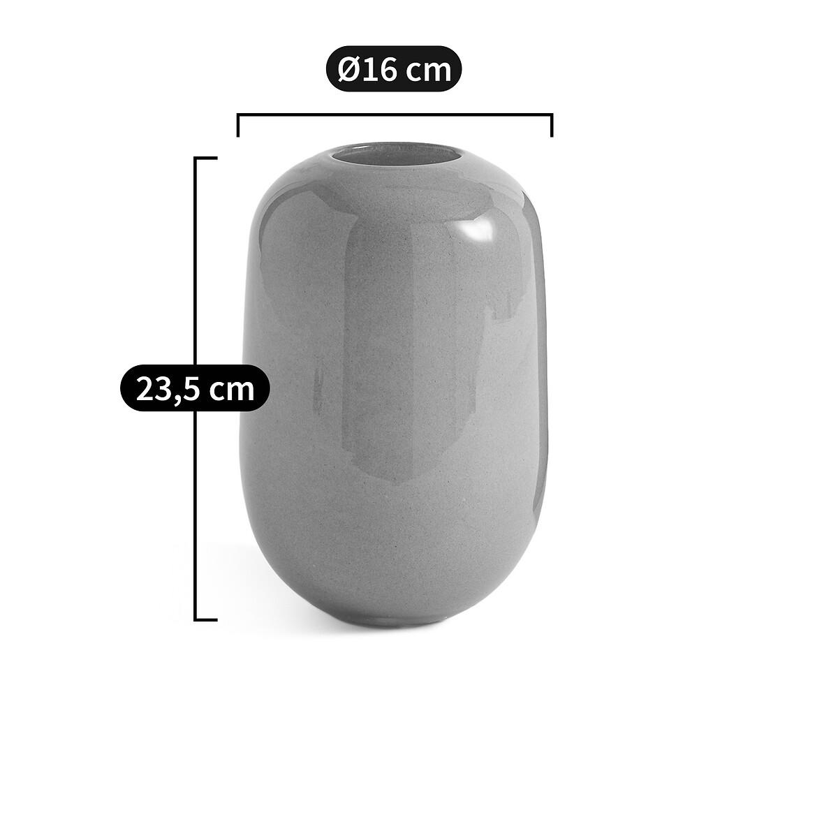 Iva 23.5cm High Rounded Glass Vase – image 6