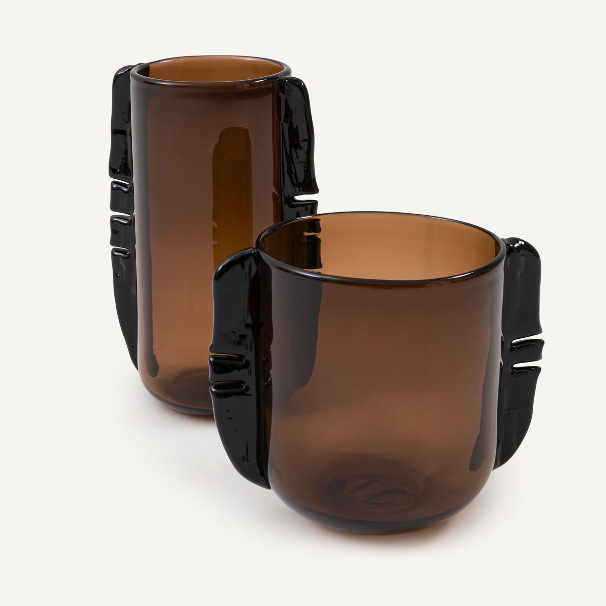 Hand Blown Glass Vase H20cm Limno – image 3