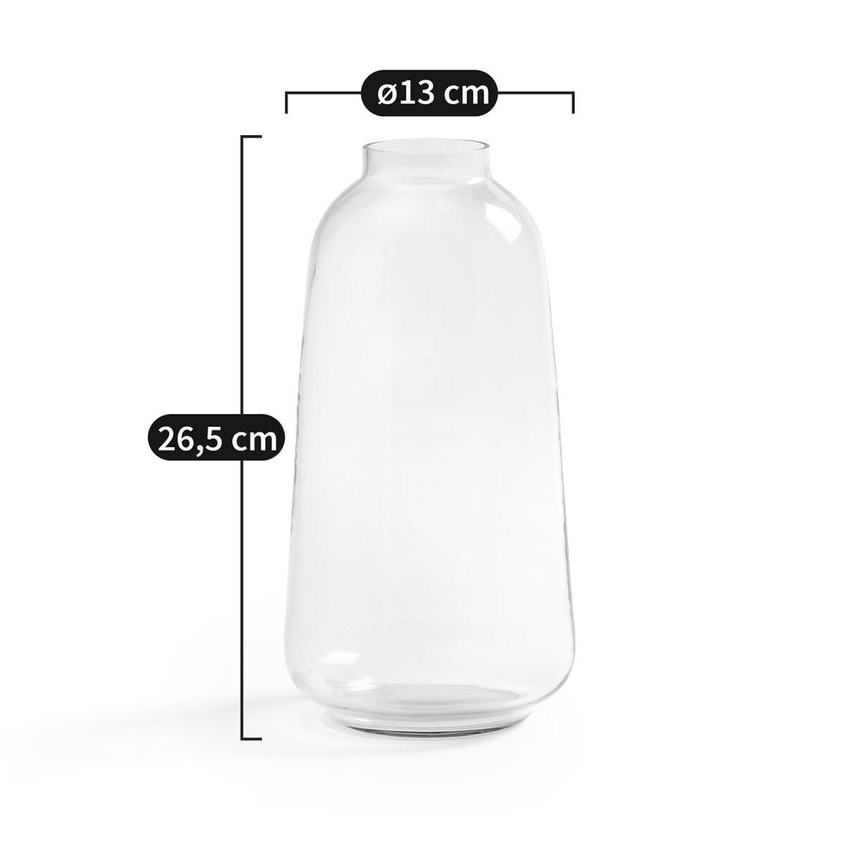 Vase en verre H26,5 cm, Tamagni – image 16