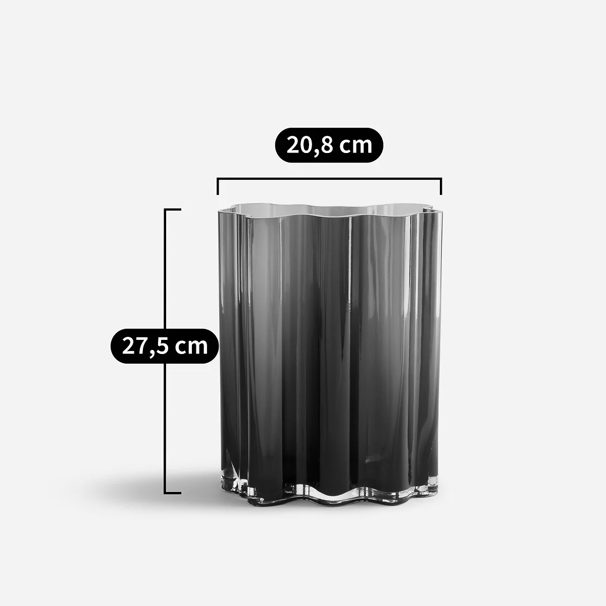 Issey Blown Glass Vase – image 8