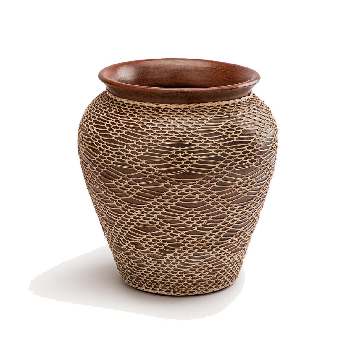 Mavazi Terracotta Vase, H38cm – image 1