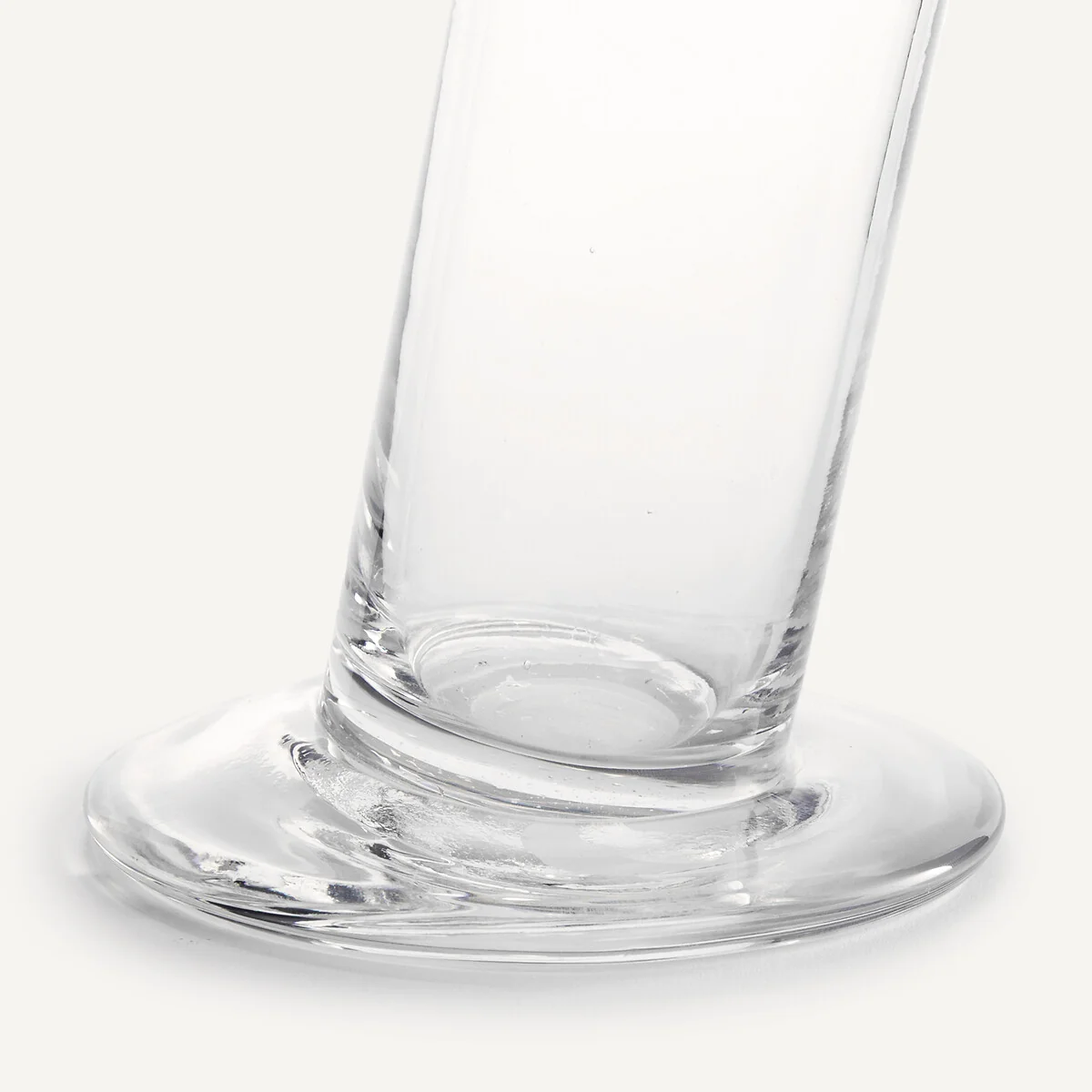 Stille Cylindrical Sloping Vase in Glass H24cm – image 4