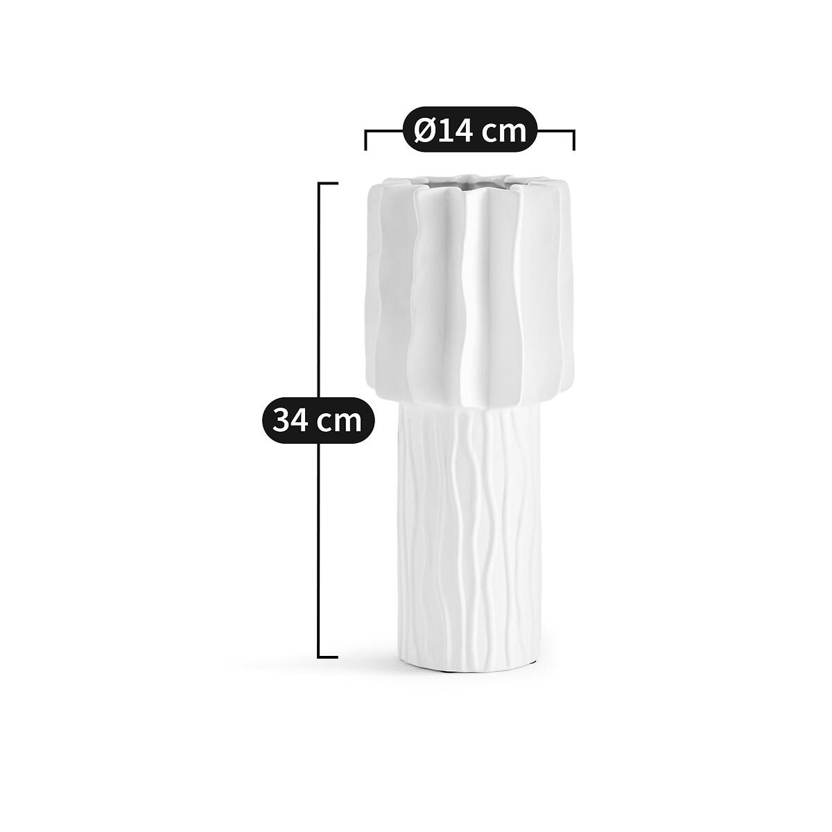 Polia 34cm High Matte Ceramic Vase – image 6