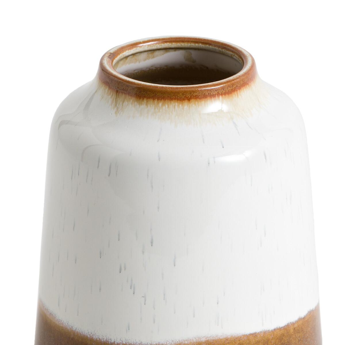 Almo 17.5cm High Two-Tione Ceramic Vase – image 2