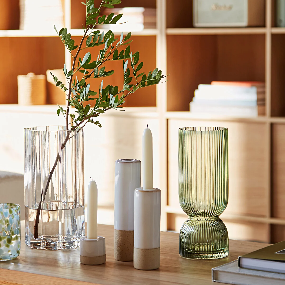 Helia Clear Glass Vase, H25cm – image 2