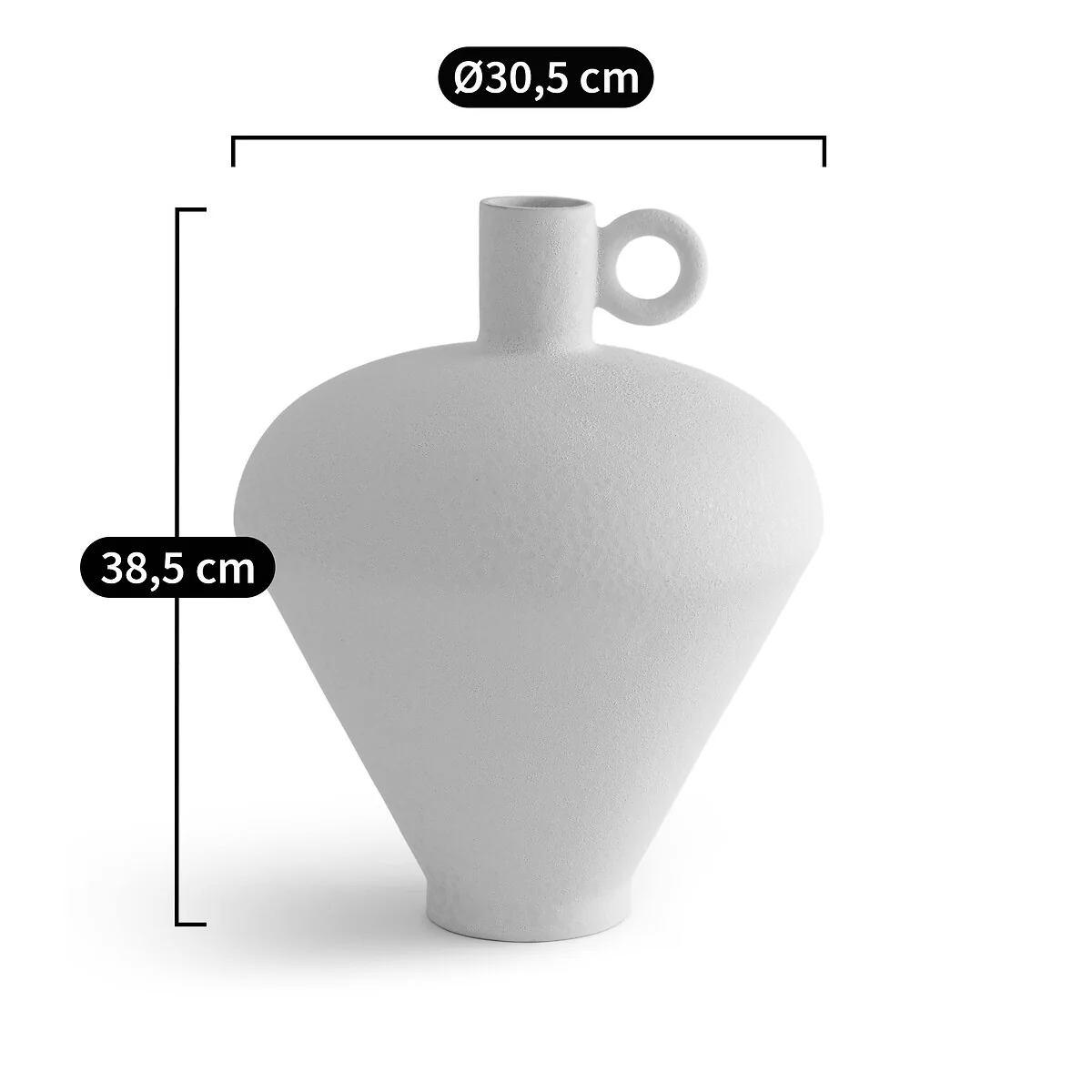 Albo Matt Ceramic Vase – image 4