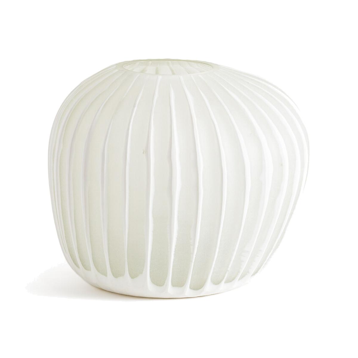 Corila Textured Frosted Glass Vase – image 1