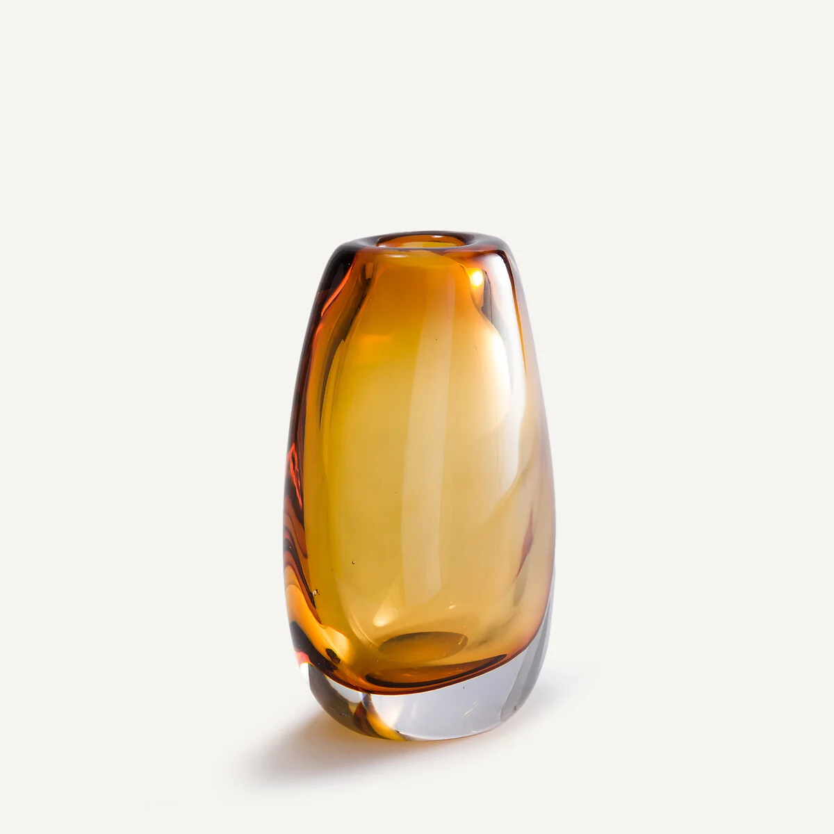Myra Vase in Hand-Blown Glass H20cm – image 3