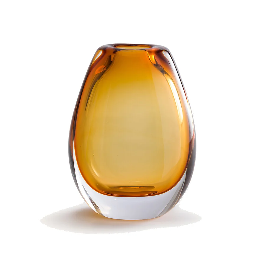 Myra Vase in Hand-Blown Glass H20cm – image 1