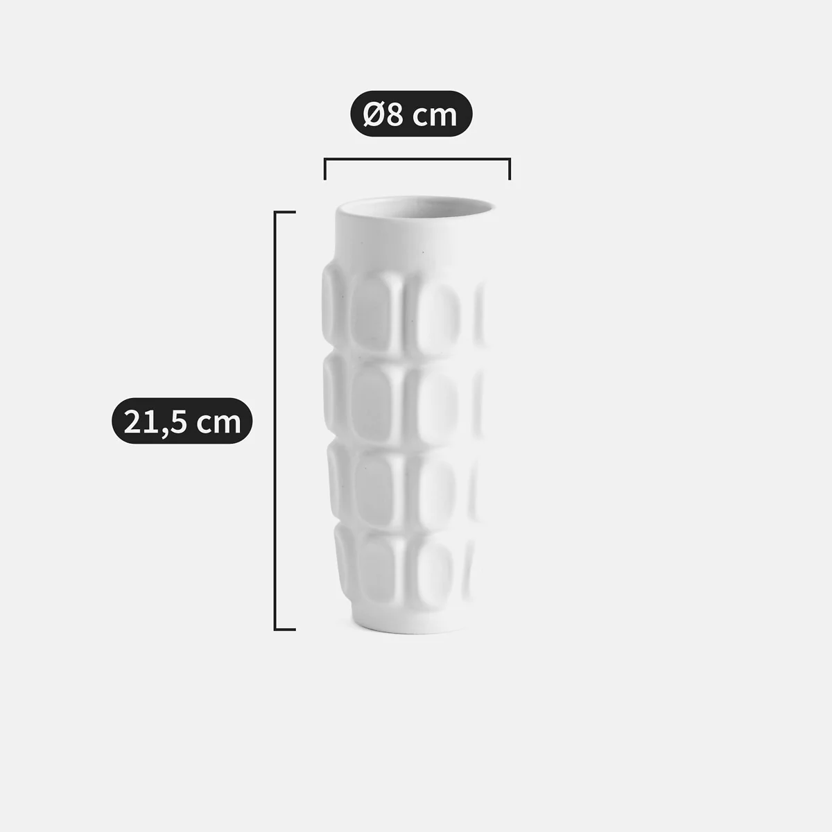 Shiva H21.cm Ceramic Vase – image 4