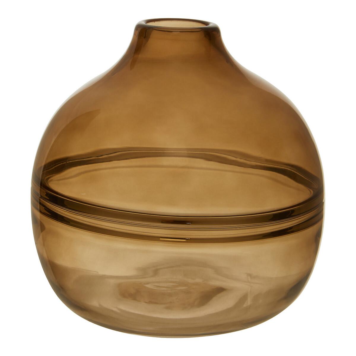 20cm Brown Optik Vase – image 2