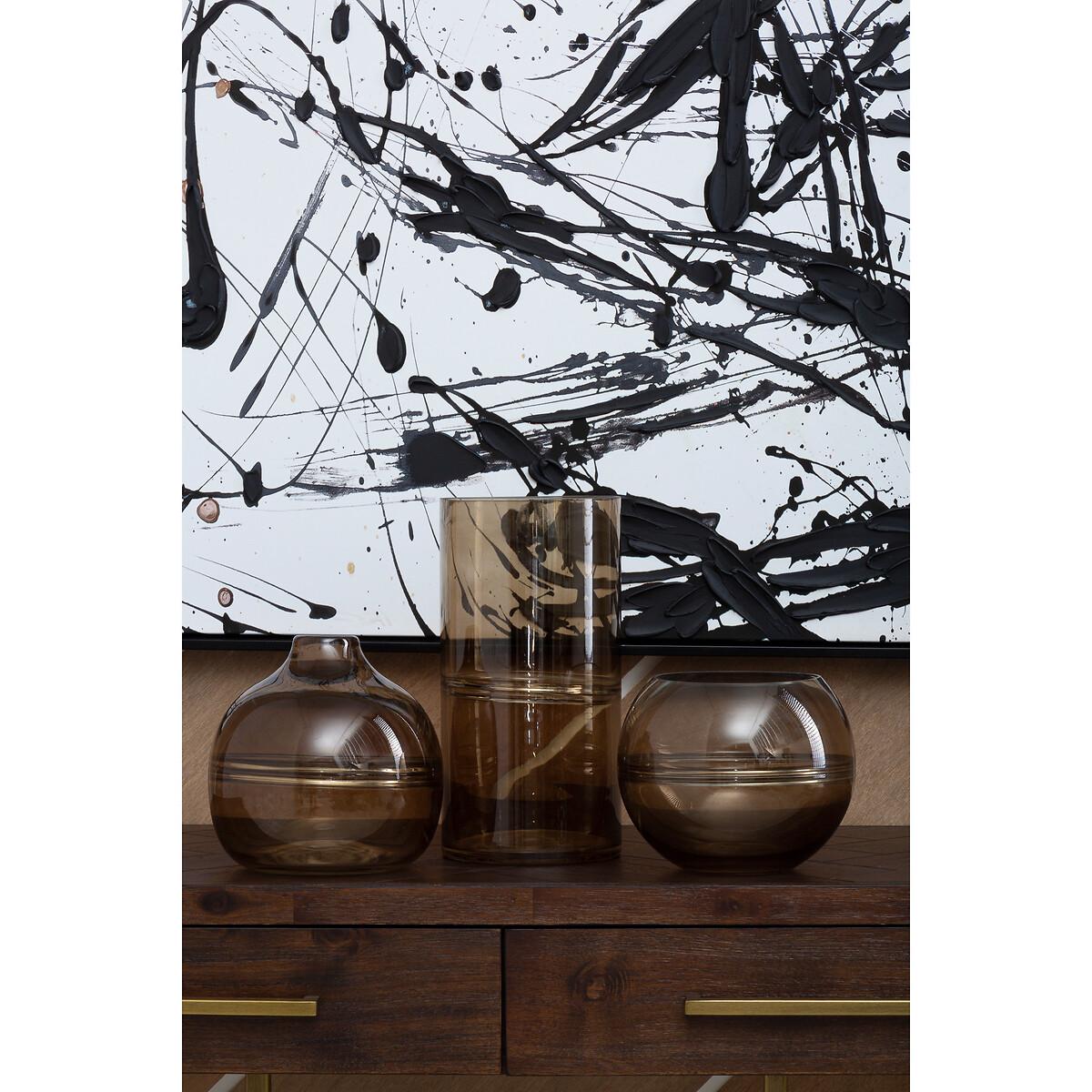 20cm Brown Optik Vase – image 4