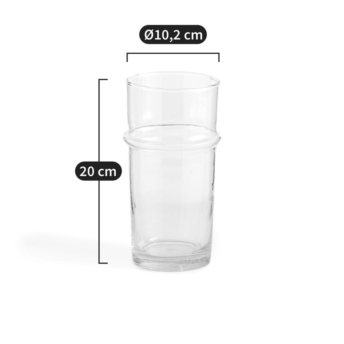 Pinago H20cm Recycled Glass Beldi Vase – image 5