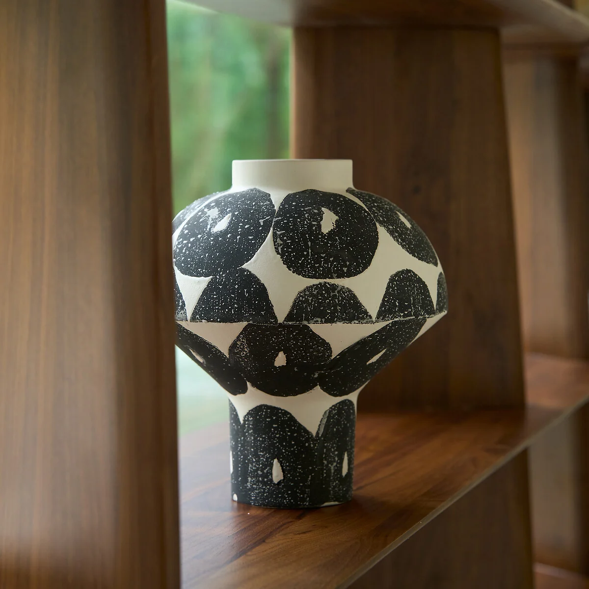 Breto Matt Spotted Ceramic Vase – image 2
