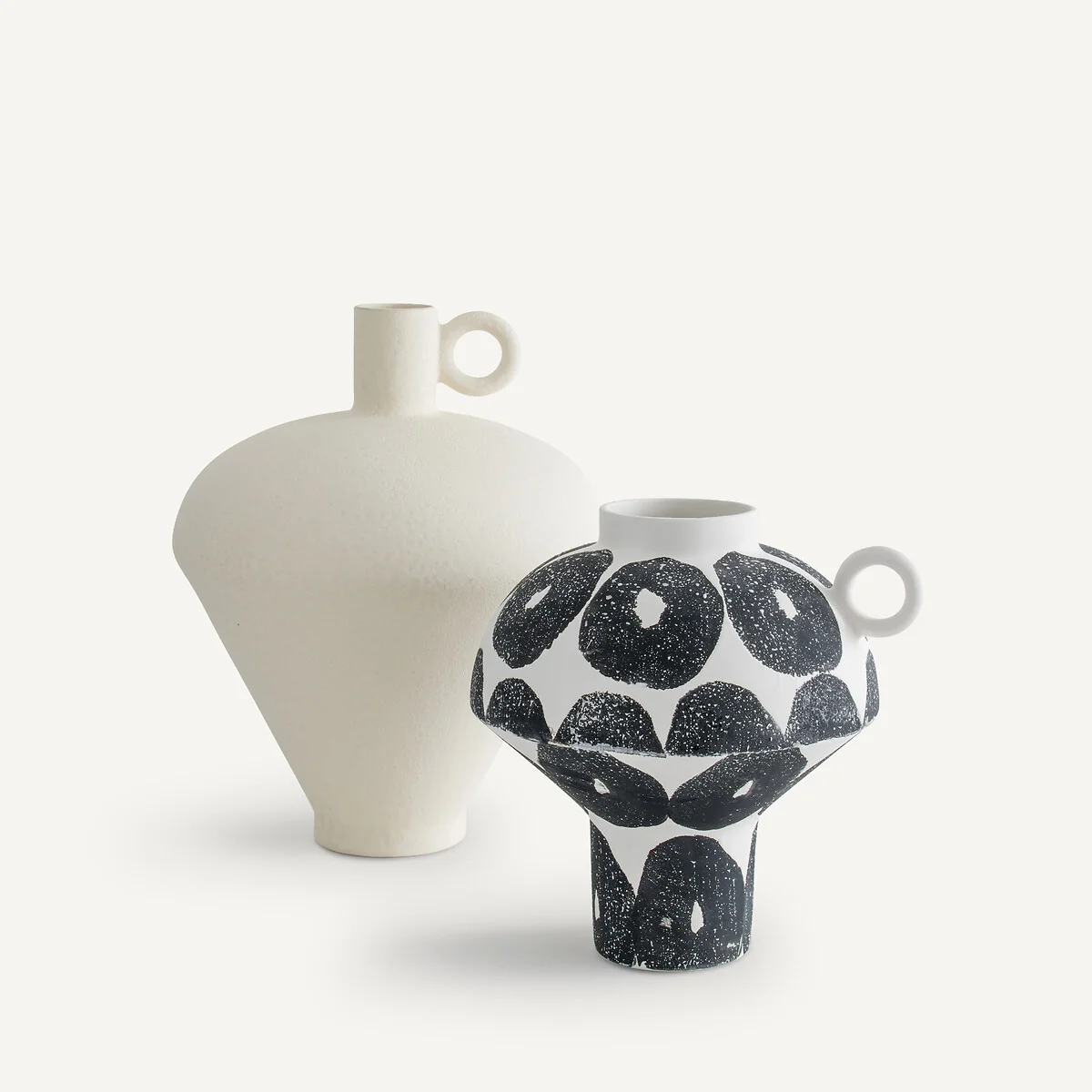 Breto Matt Spotted Ceramic Vase – image 4