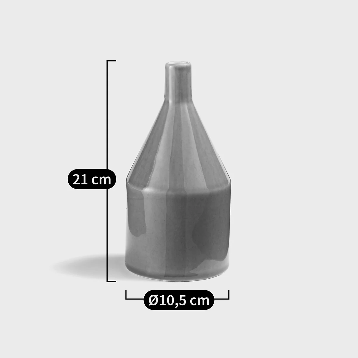 Ceramic Vase H21 Cm, Mirany – image 5