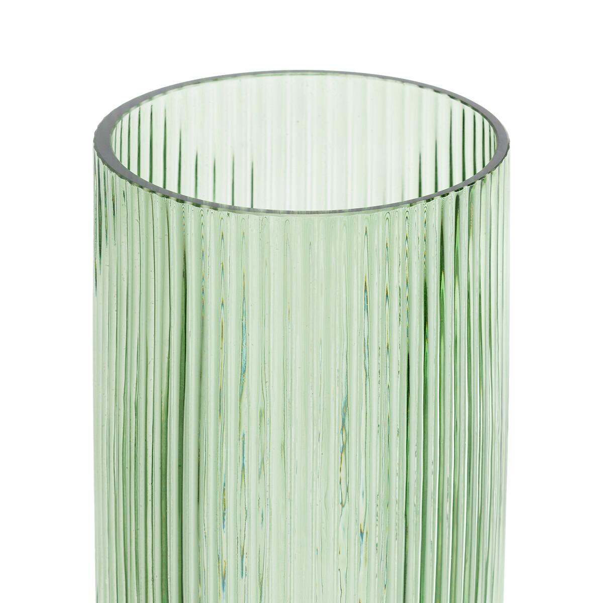 Valira H26cm Textured Glass Vase – image 2