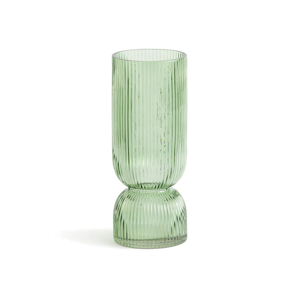 Valira H26cm Textured Glass Vase – image 1
