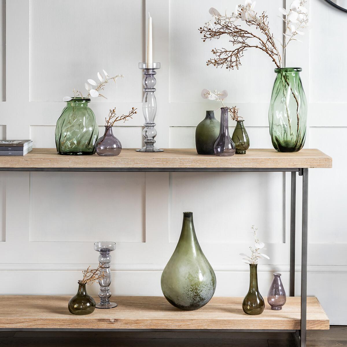 22cm Green Glass Vase – image 5