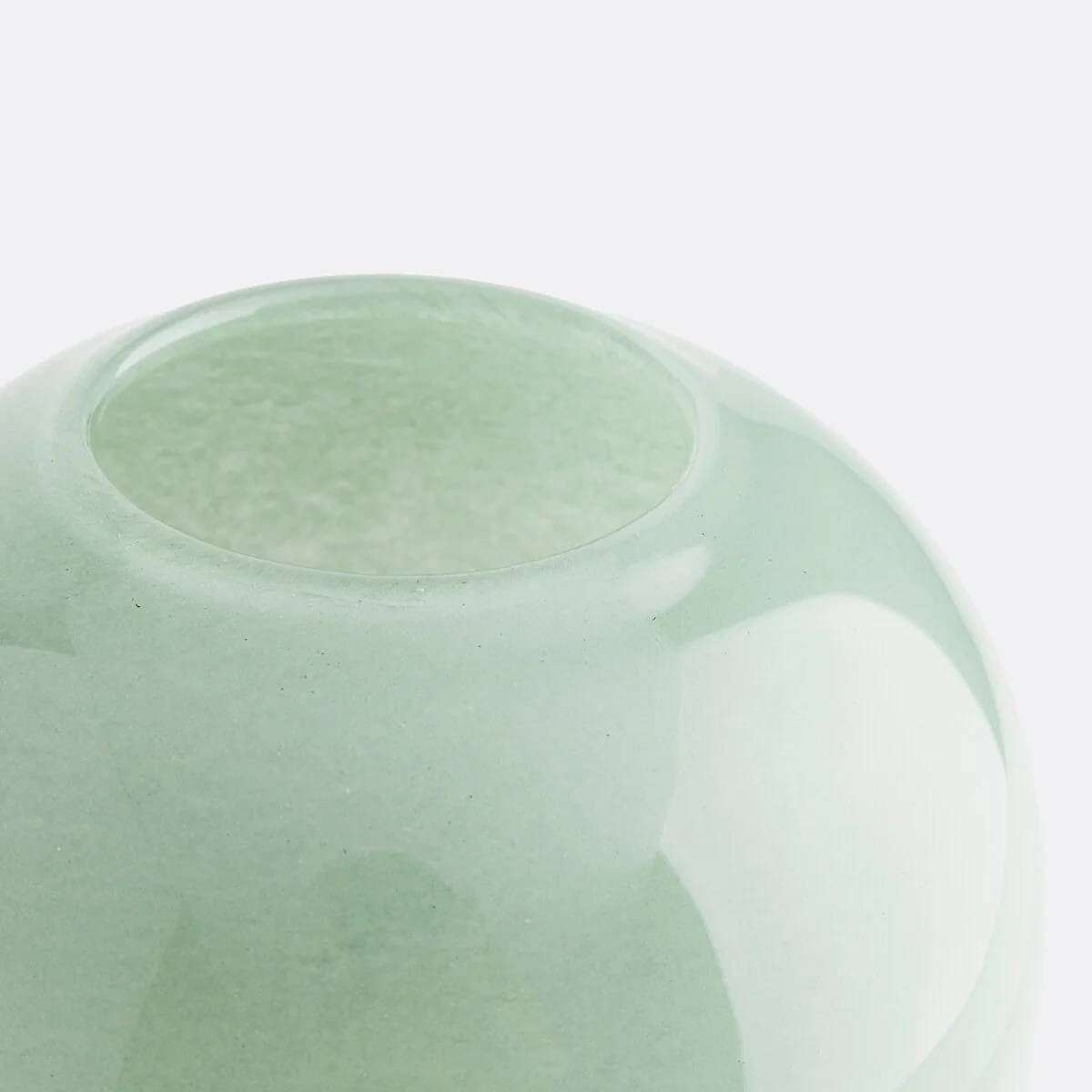 Iva 23.5cm High Rounded Glass Vase – image 2
